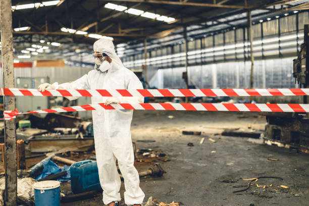 Professional Biohazard technician working in Columbia, PA